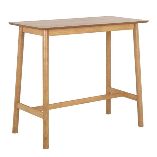 Barlow Matt Oak Bar Table