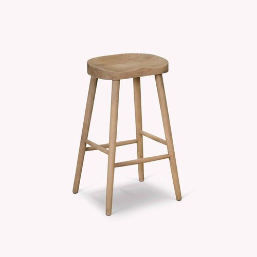 Lilley Bar Stool Lime Wash