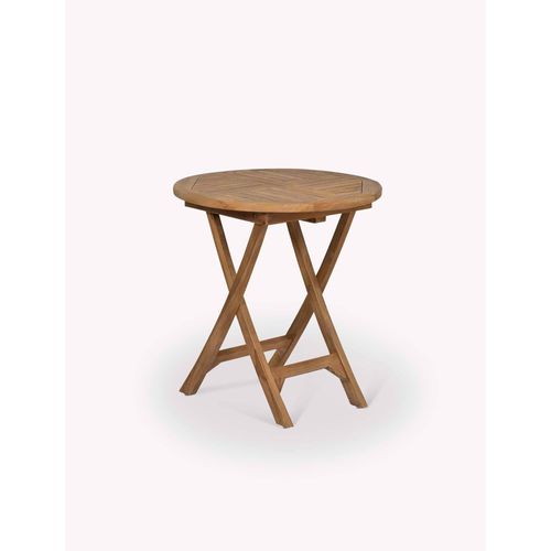 Radley Outdoor Folding Bistro Table Antique Wash Teak Wood