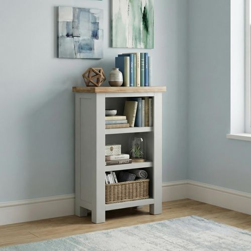 Lundy Bookcase - Small - Grey Painted