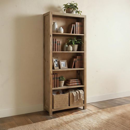Langley Bookcase - Tall - Reclaimed Pine