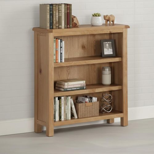 Kilmore Low Bookcase - Oak