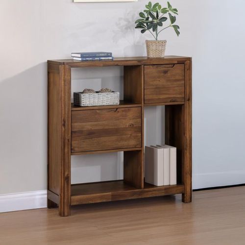 Monterey Compact Bookcase - Acacia Wood
