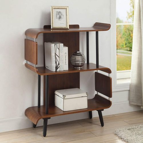 Vienna Short Bookcase - Walnut - PC611