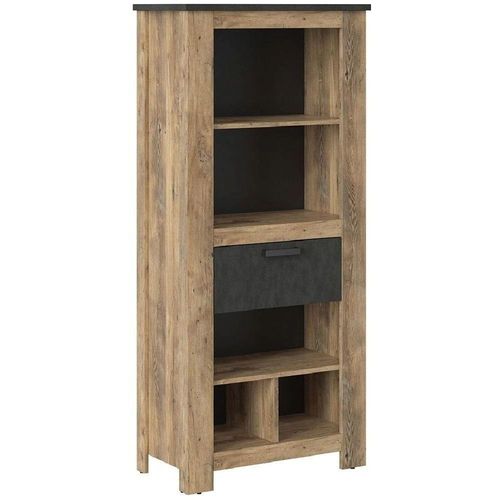 Clearance - Rapallo Bookcase - Oak - A538