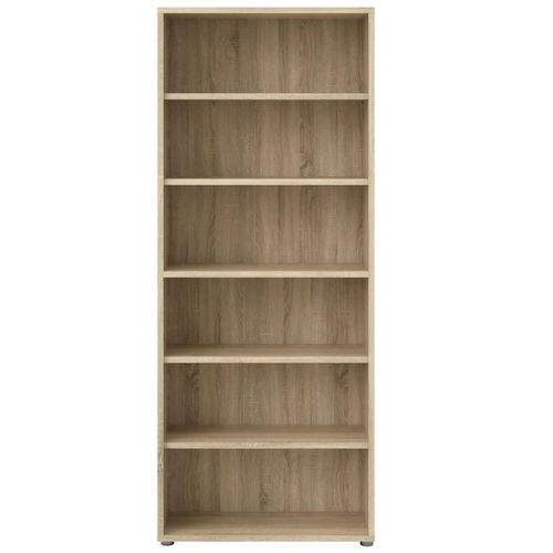 Clearance - Prima Bookcase - High - Oak - A546