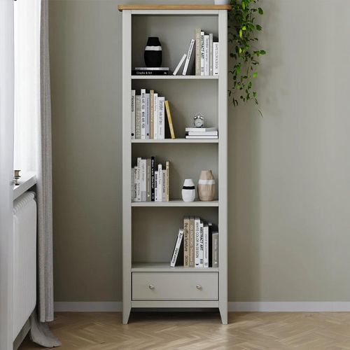 Arden Grey Painted Bookshelf