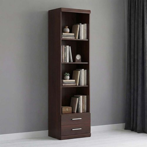 Imperial Shelving Cabinet - Open - Narrow - Mahogany