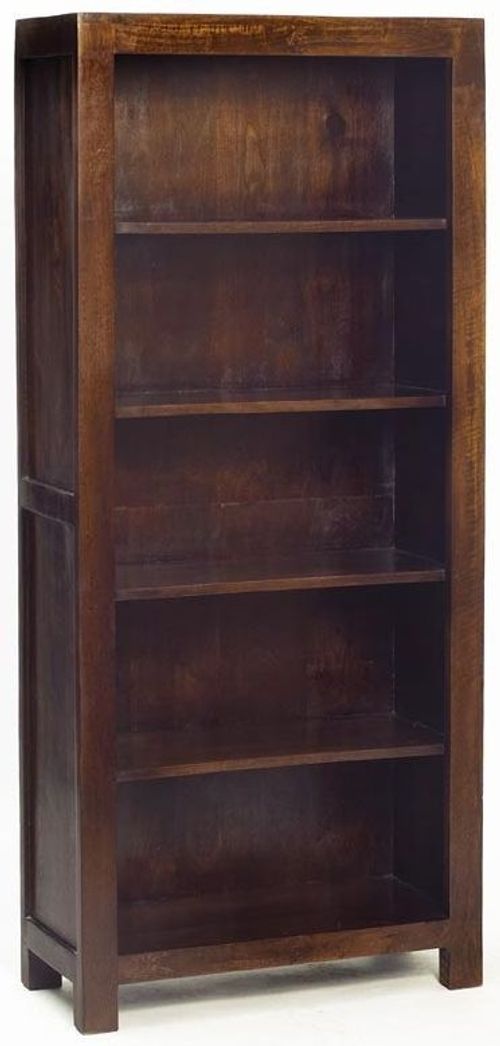 Ajmer Dark Mango Wood Bookcase