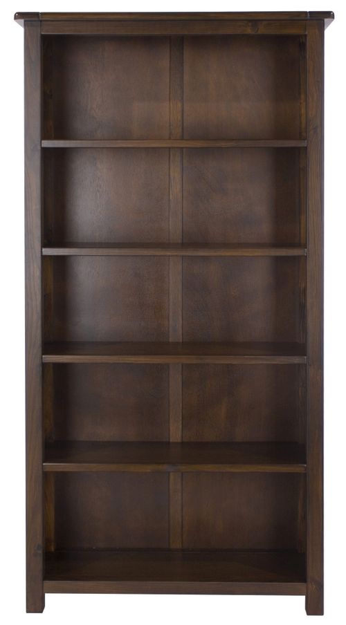 Boston Dark Wood Tall Bookcase