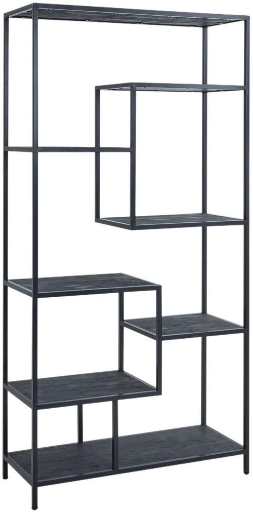 Black Metal Large Multi Shelf Unit