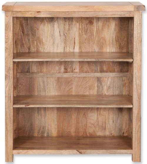 Bombay Solid Mango Wood Low Bookcase