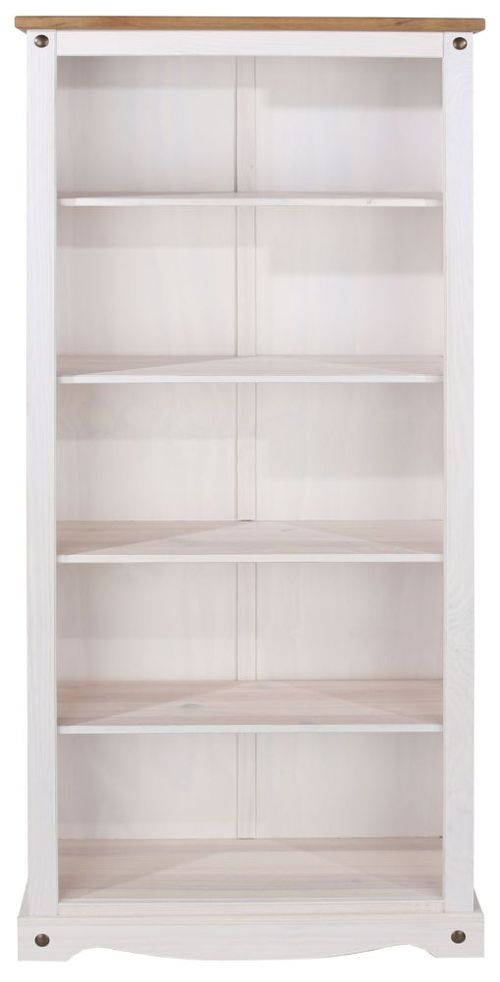 Corona White Mexican Pine Mexican Pine Tall Bookcase