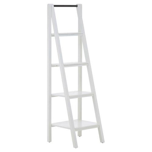 Dayak Shelving Unit - Open Ladder - White Wood