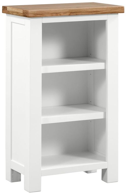 Lundy White Painted Small Bookcase