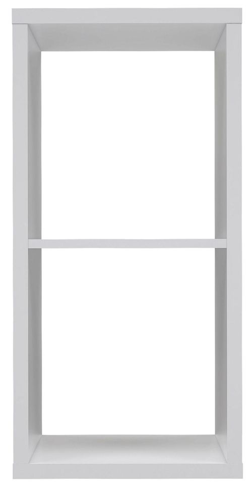 Mauro Matt White 2 Open Shelving Unit