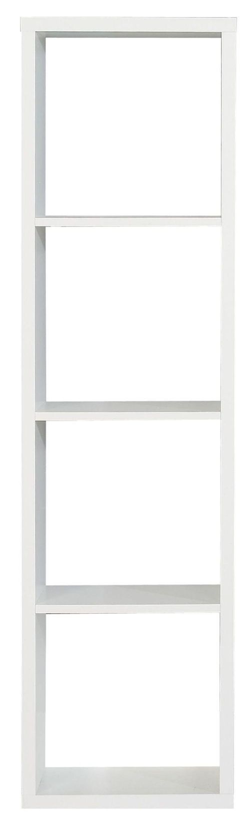 Mauro Matt White 4 Open Shelving Unit