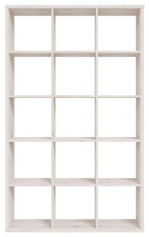 Mauro Sand Oak Effect 15 Open Shelving Unit