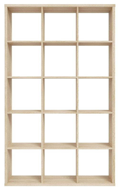 Mauro Sonoma Oak Effect 15 Open Shelving Unit