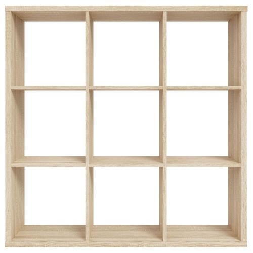 Mauro Sonoma Oak Effect 9 Open Shelving Unit
