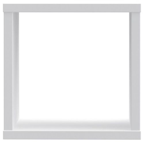 Mauro White Gloss Single Open Cube