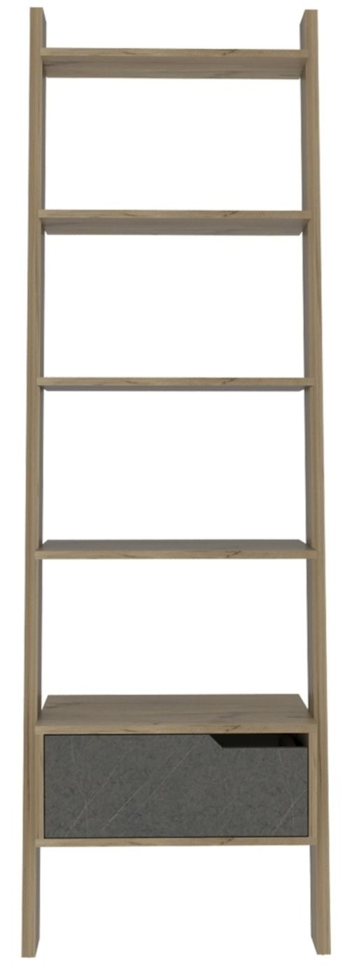 Manhattan Grey Ladder Bookcase
