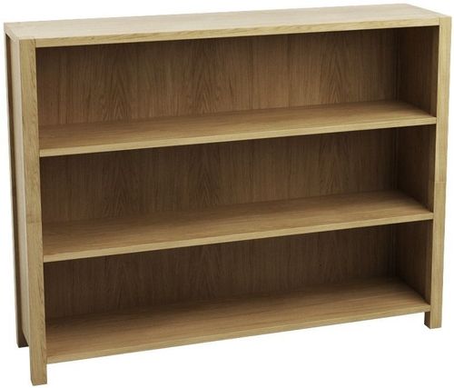 Taranto Low Shelving Unit - Oak
