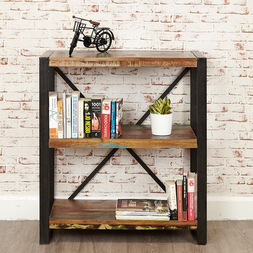 Urban Chic Reclaimed Bookcase - Low