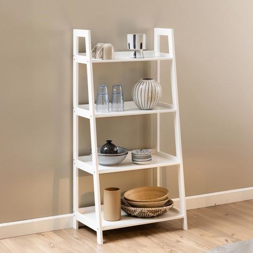 Wally Ladder Bookcase - Small - White