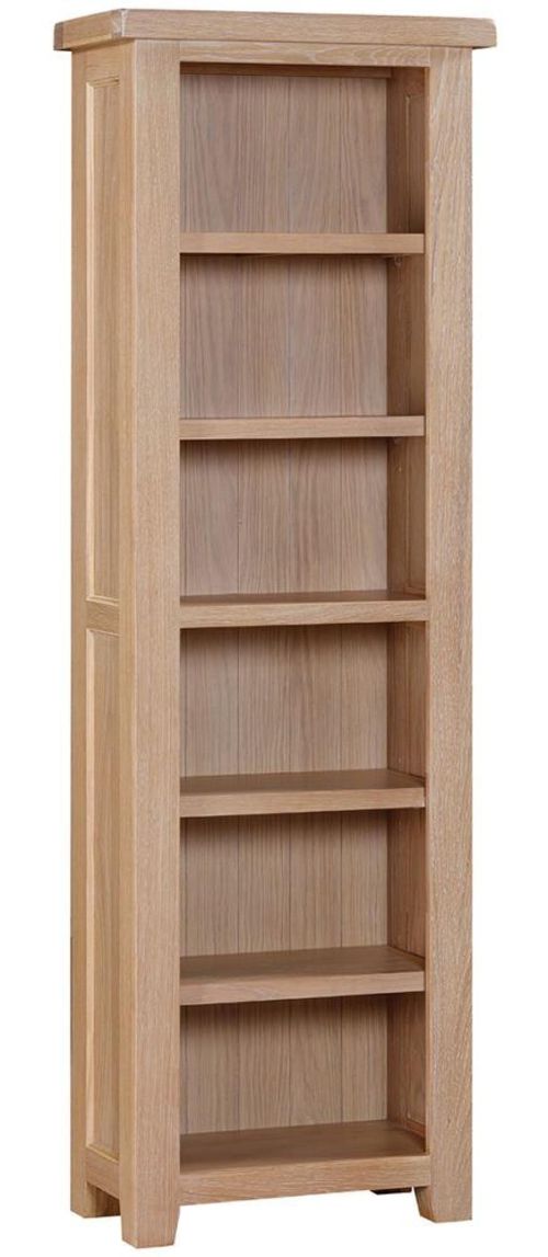 Wilmont Oak Narrow Bookcase