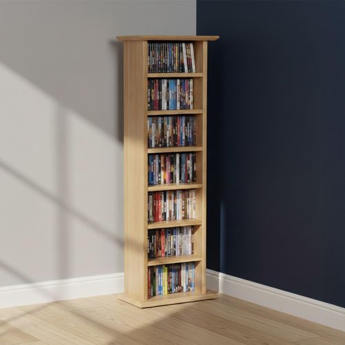Nimbus CD Rack - Tall - Oak