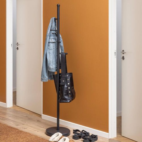 Aspen Matt Black Coat Hanger