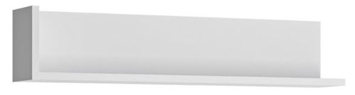 Lyon White Gloss Wall Shelf