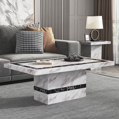 Rome Cream Marble Coffee Table