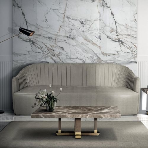 Daytona Marble Coffee Table - Variation Available