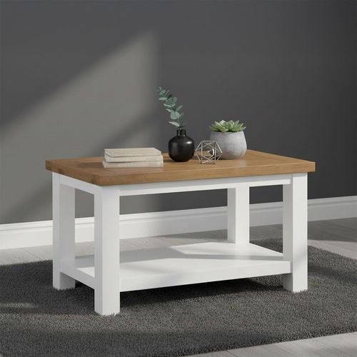 Lundy Coffee Table - White Painted
