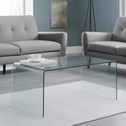 Amalfi Coffee Table - 100cm - Bent Glass