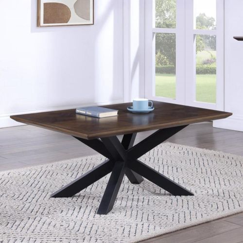Nevada Coffee Table - Parquet Top Wood