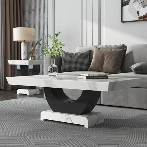 Madrid Coffee Table - White Marble