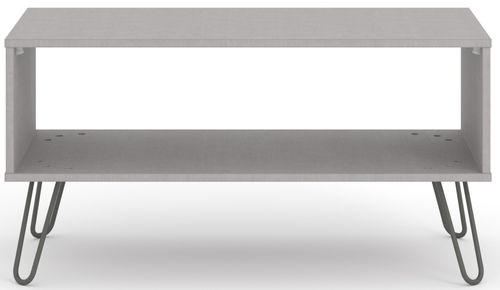 Augusta Grey Coffee Table with Hairpin Legs