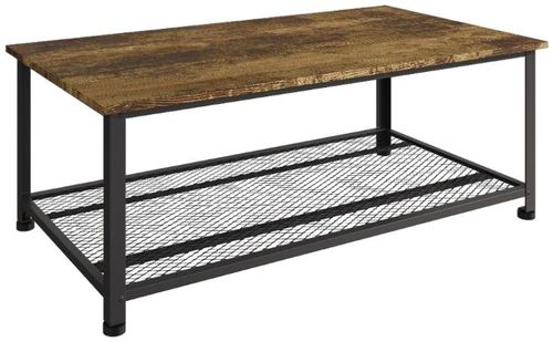 Barren Rustic Oak Coffee Table