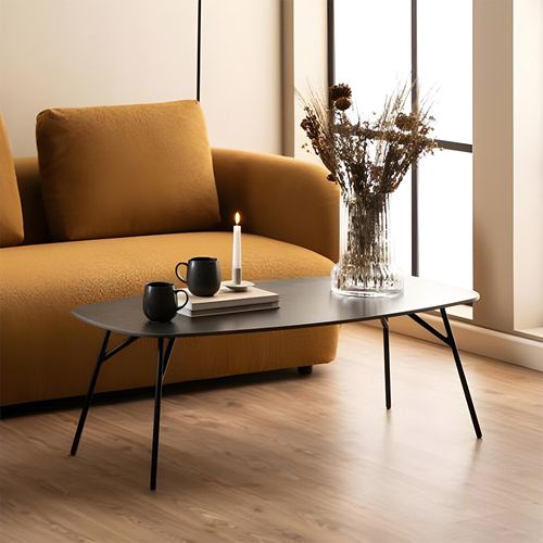 Caracas Coffee Table - Black Ceramic