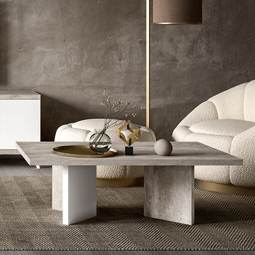 Modern Treviso Coffee Table - White