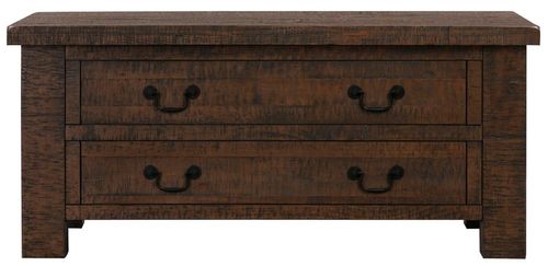 Reclaimed Pine Storage Coffee Table