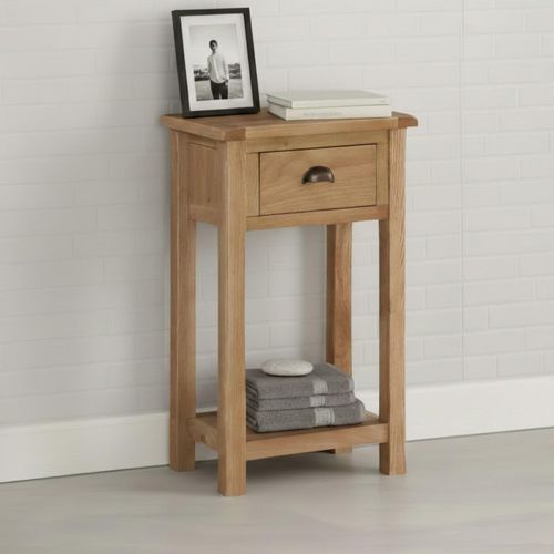 Kilmore Console Table - 1 Drawer - Oak