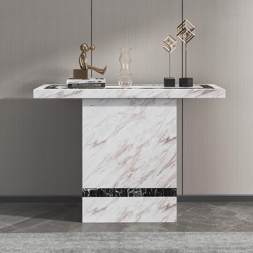 Rome Beige Marble Console Table