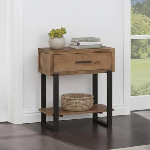 Clearance - Pembroke Console Table - 1 Drawer - Rustic Pine - A445