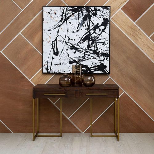 Brando Console Table - 2 Drawer - Acacia Wood