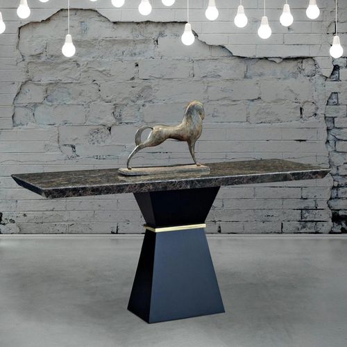 Clepsy Plus Occasional Table - Marble with Wooden Base - Variation Available