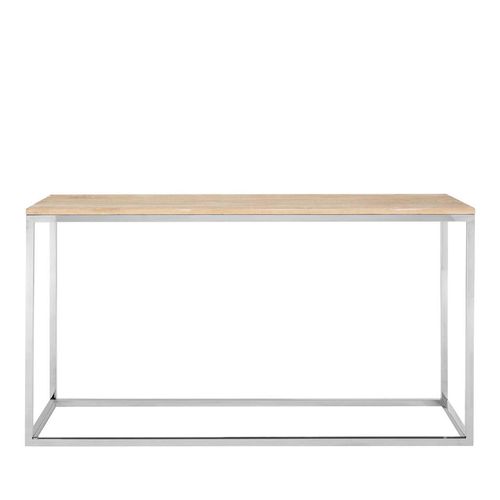 Hampstead Console Table - Oak and Metal